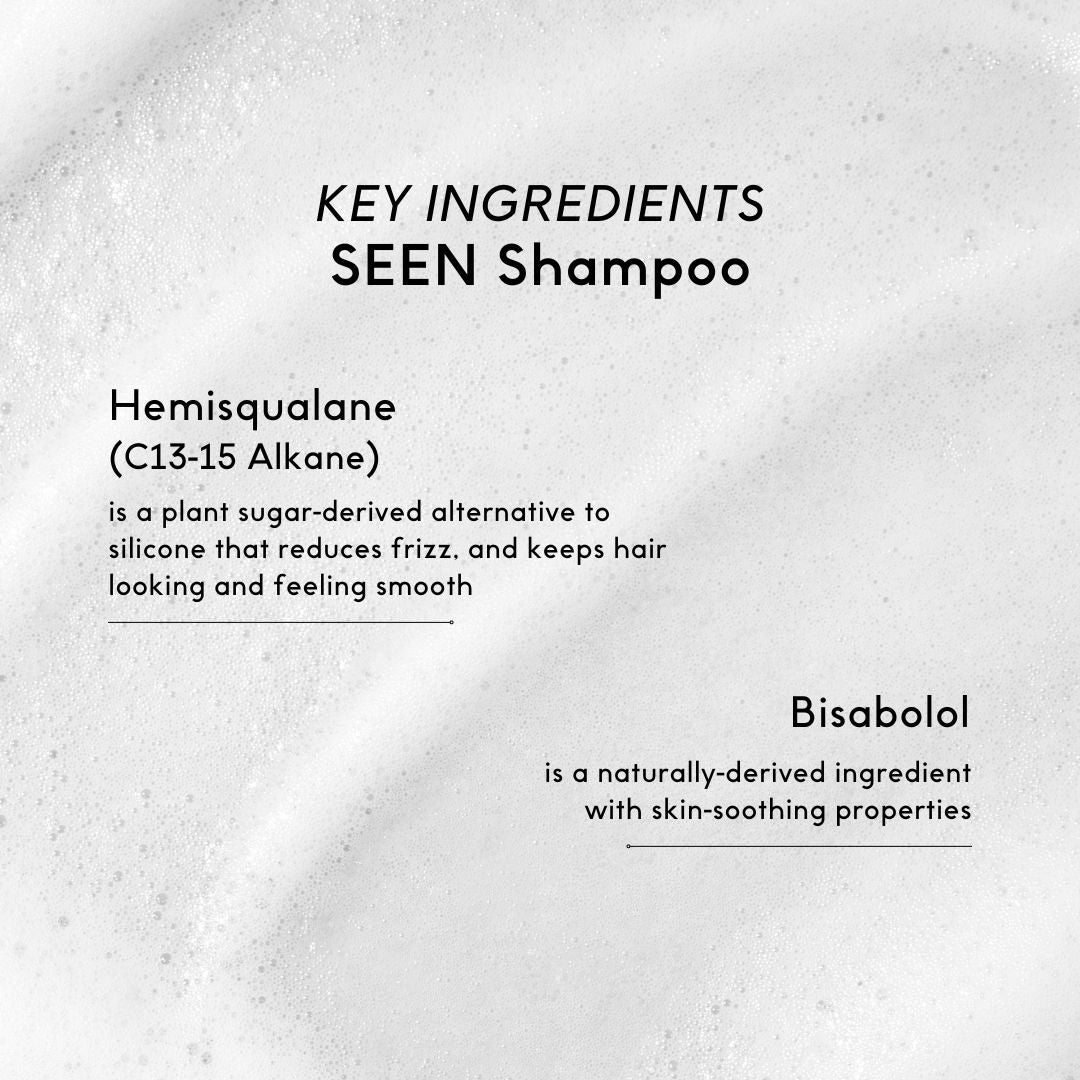 SEEN Shampoo, Fragrance Free